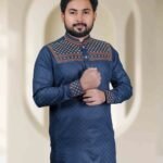 ক্লাসিক নেভী ব্লু পাঞ্জাবী