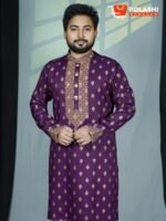প্রিমিয়াম কোয়ালিটির বাবা–ছেলের ম্যাচিং পাঞ্জাবী ও থ্রি-পিস - Image 4