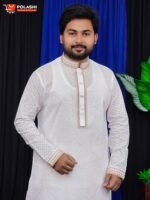 মাত্র ৯৯০ টাকায় আরামদায়ক সাদা পাঞ্জাবী