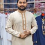 অফ হোয়াইট পাঞ্জাবী
