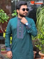 প্রিমিয়াম এম্ব্রয়ডারী ডিজাইনে নতুন পাঞ্জাবী