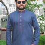 প্রিমিয়াম এম্ব্রয়ডারী ডিজাইনে নতুন পাঞ্জাবী